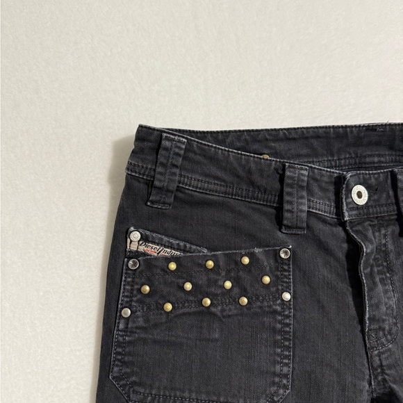 Diesel Size 28 Vintage Women's Black Jeans - Picture 4 of 6